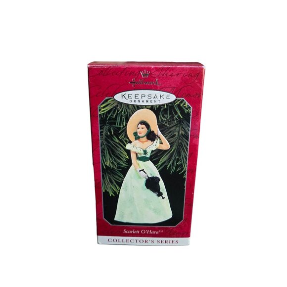 Hallmark 1998 Collector Series Scarlett O'Hara Gone With the Wind Christmas Orna - Picture 1 of 7